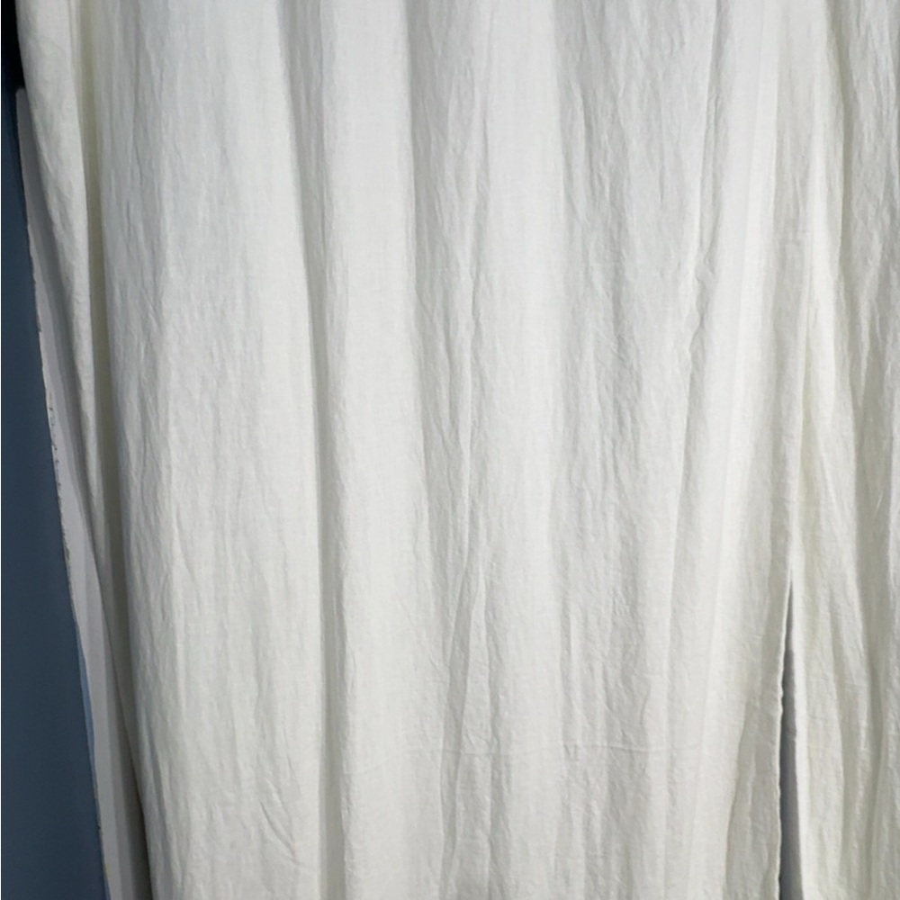 Pottery Barn White Curtains 50x96